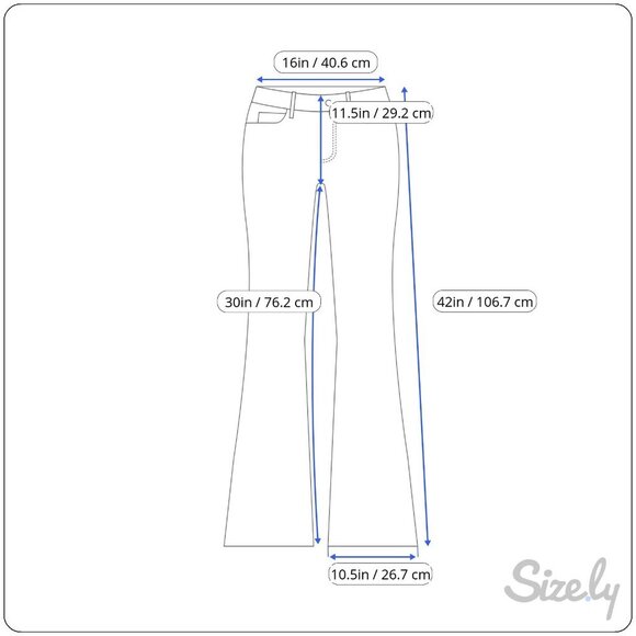 GAP Women Black Washed Out Denim Flare Jeans Size 32/14R - Picture 5 of 5